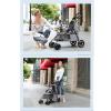 Clearance Small Dog Stroller with Rain Cover and Cup Holder view 3