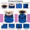 Warm, Lightweight Waterproof Dog Jacket with Hoodie, Reflective Stripes, Style 6 Blue-Brown, XL view 3