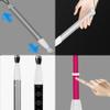 BIBEZE Telescopic White Cane for the Blind, Reflective Red Label, 8-Section Titanium Alloy Cane, 118 cm view 2