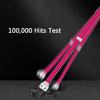 BIBEZE Telescopic White Cane for the Blind, Reflective Red Label, 8-Section Titanium Alloy Cane, 118 cm view 3