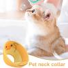 Cat Cone Collar | Adjustable Cat Neck Cone with Cute Animal Design view 3