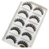 UAMOU Natural 3D False Eyelashes, 5 Pairs, 37 Styles, Cheerfully (Color: 5 Pairs MYG600; Size: 25 Boxes, 125 Pairs) view 1