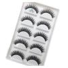 UAMOU 10/50 Boxes of 5 Pairs 3D Mink False Eyelashes, Natural Cross Style, Long and Wispy view 2