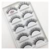 UAMOU 10/50 Boxes of 5 Pairs 3D Mink False Eyelashes, Natural Cross Style, Long and Wispy view 3