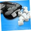 Minkissy Aquarium Filter Media Bags, 20 x 30 cm Nylon Mesh Bags with Drawstring view 3