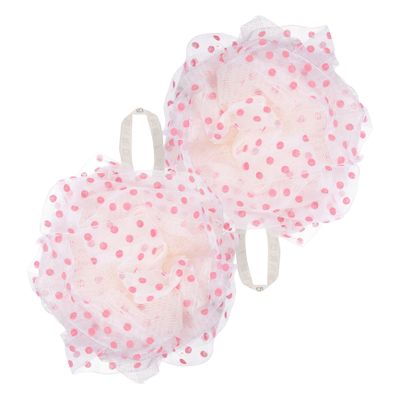 LALAFINA 6-Piece Shower Pouf Body Exfoliating Mesh Bath Balls