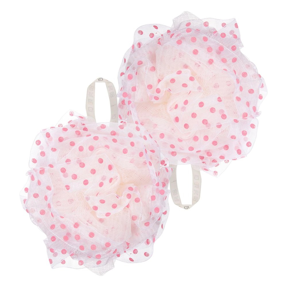 LALAFINA 6-Piece Shower Pouf Body Exfoliating Mesh Bath Balls
