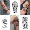 77 Sheets Temporary Family Tattoos for Couples and Family Celebrations view 4