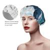 Sea Dolphin Jumping Double-Layer Waterproof Shower Cap view 3