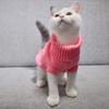 Winter Sweater for Small Dogs and Cats (Dark Blue, XS) view 4