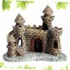 minkissy Desk Decor Aquarium Ornament, Fish Tank Landscape Decoration, Antique Reptile and Betta Aquarium Ornament view 4
