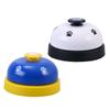 minkissy 2-Pack Dog Training Bells with Paw Print Pattern view 1