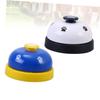 minkissy 2-Pack Dog Training Bells with Paw Print Pattern view 2