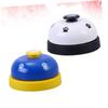 minkissy 2-Pack Dog Training Bells with Paw Print Pattern view 3