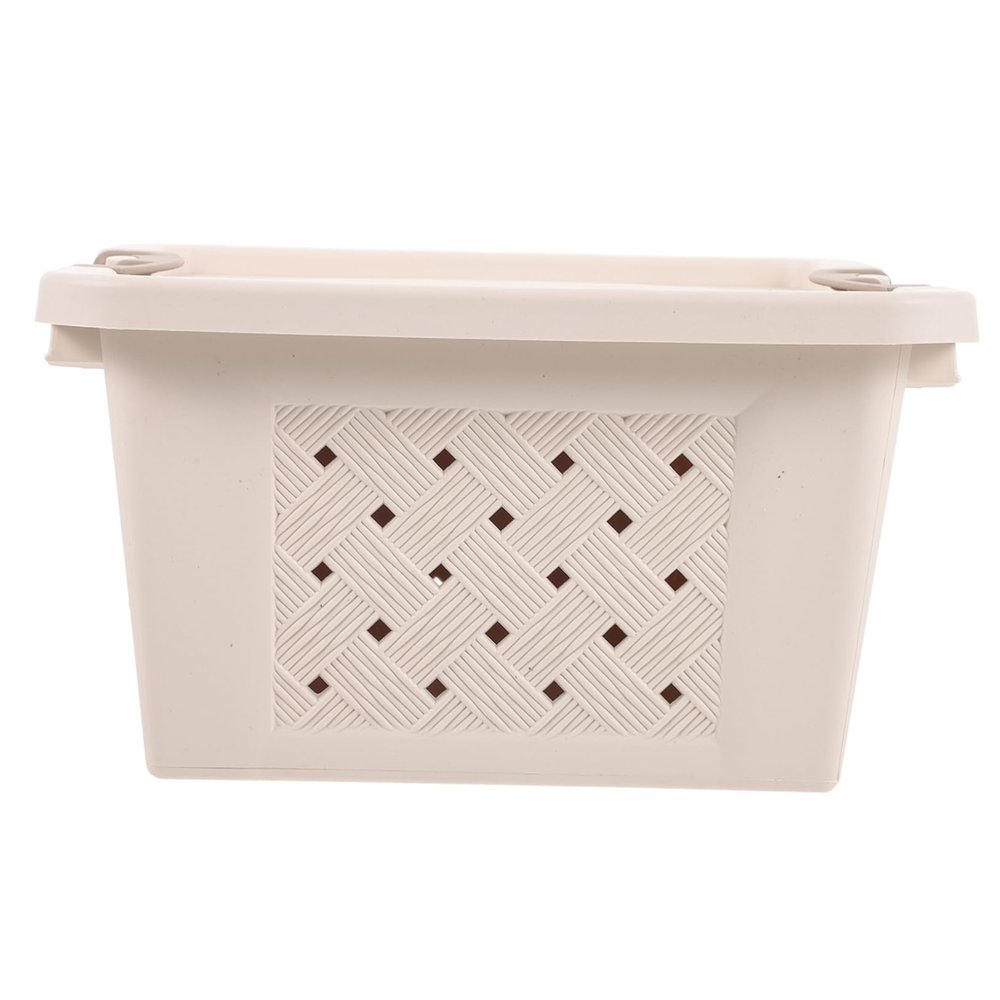DOITOOL Beige Plastic Hamster Carrier with Breathable, Multifunctional Design