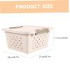 DOITOOL Beige Plastic Hamster Carrier with Breathable, Multifunctional Design view 4