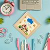 DIY Wooden Clay Craft Frames for Kids, 5-Piece Set, Khaki view 4