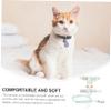Cat Leash with Nylon Chest Harness, Green Rabbit Design view 2