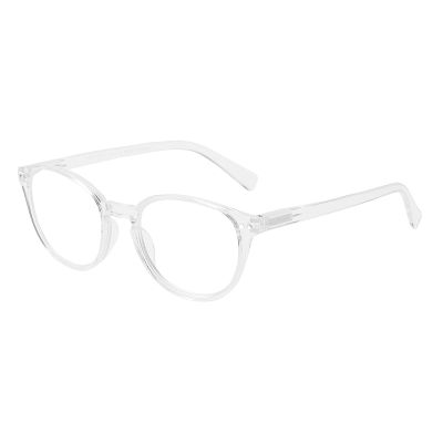 OKH Blue Light Blocking Glasses for Men and Women, Transparent Round