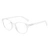 OKH Blue Light Blocking Glasses for Men and Women, Transparent Round view 1