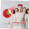 Amosfun 1-Piece Artificial Rose Flower Headband for Girls view 2