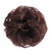 Messy Bun Hairpiece Extension, Curly Wavy Synthetic Chignon with Elastic Band, Color 2M33 view 1