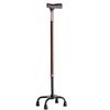 Adjustable Quad Cane, Portable Walking Cane for Older Adults view 1