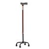 Adjustable Quad Cane, Portable Walking Cane for Older Adults view 3