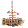 ABOOFAN Wooden Chew Toy for Parrots view 1