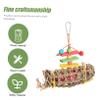 ABOOFAN Wooden Chew Toy for Parrots view 2