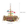 ABOOFAN Wooden Chew Toy for Parrots view 3