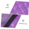 Waterproof Hairdressing Cape for Hairdressers, Short, Purple, Wipe-Clean view 3