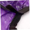 Waterproof Hairdressing Cape for Hairdressers, Short, Purple, Wipe-Clean view 4