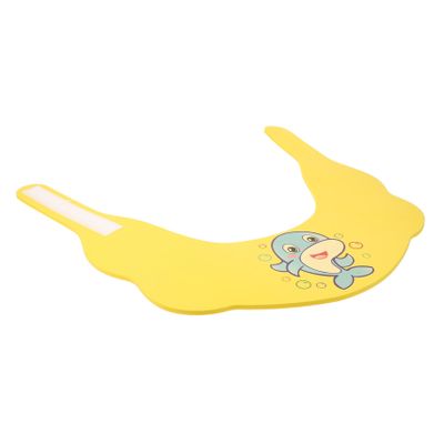 SAFIGLE Adjustable EVA Baby Hair-Washing Visor, Yellow