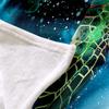 3D Watercolor Turtle Sherpa Throw Blanket, 130 x 150 cm view 2