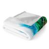 3D Watercolor Turtle Sherpa Throw Blanket, 130 x 150 cm view 3