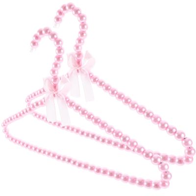 Children's Hangers, 2-Pack, 30 cm, ABS, Pink
