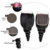 Brazilian Human Hair Extensions, 10–40 in Loose Wave Bundles with Lace Closure view 2