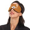 Panda Sleep Mask, Light-Blocking, Adjustable Strap view 4
