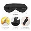 Flaming Baseball Sleep Mask view 3
