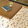 Winter Kotatsu Table, Multifunctional Small Coffee Table, Living Room Kotatsu Set, Warm Kotatsu for Girls (Light Brown, 80 x 80 x 41 cm) (Dark Brown, 80 x 120 x 41 cm) view 1