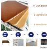 Kotatsu Table, Japanese Tatami Coffee Table Set with Heater, Dark Brown, 80 x 120 x 41 cm view 3