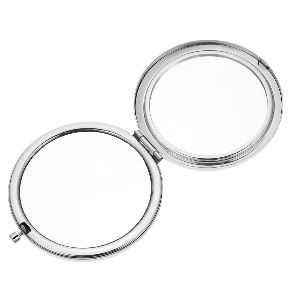 VINTORKY Double-Sided Portable Metal Makeup Mirror