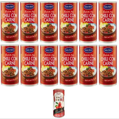 Italian Gourmet Chili con Carne, Tex-Mex, Mildly Spicy, Canned