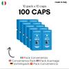 DECA Decaffeinated Coffee Aluminum Capsules (100 Capsules), Compatible with Nespresso view 3