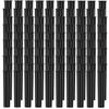 Urekt 116 mm King-Size Storage Tubes, Black, 100-Pack view 1