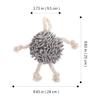 Angoily Plush Dog Tug Toy with Squeaker view 2