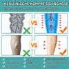 Evolyline 20–30 mmHg Medical Compression Tights for Women & Men, Long view 3