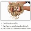 RPAEOY 2-Pack Messy Bun Hairpieces with Elastic Band, Light Brown view 4