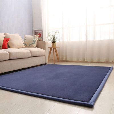 Single Tree Forest Soft, Non-Slip Premium Kids' Rug for Nursery and Playroom, Navy Blue, 200 × 350 cm